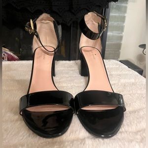 Kate Spade ♠️ sling back patten, leather heels